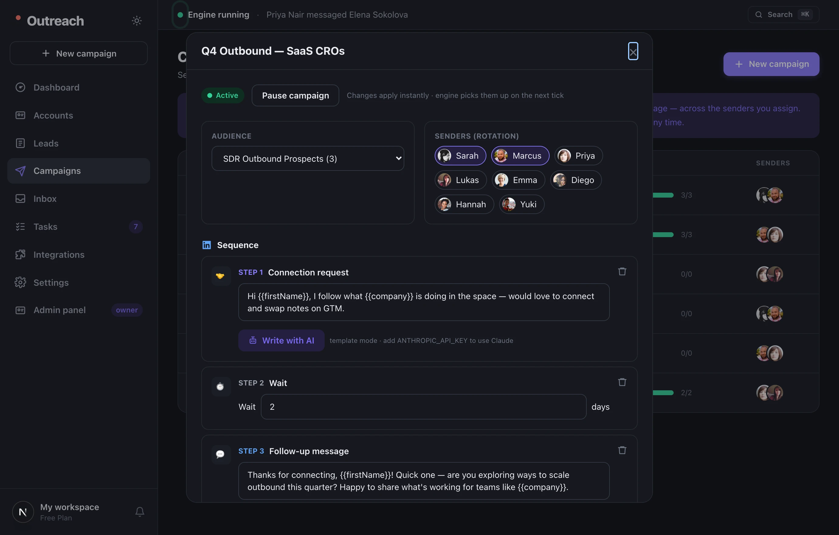 TopClozer — Campaigns