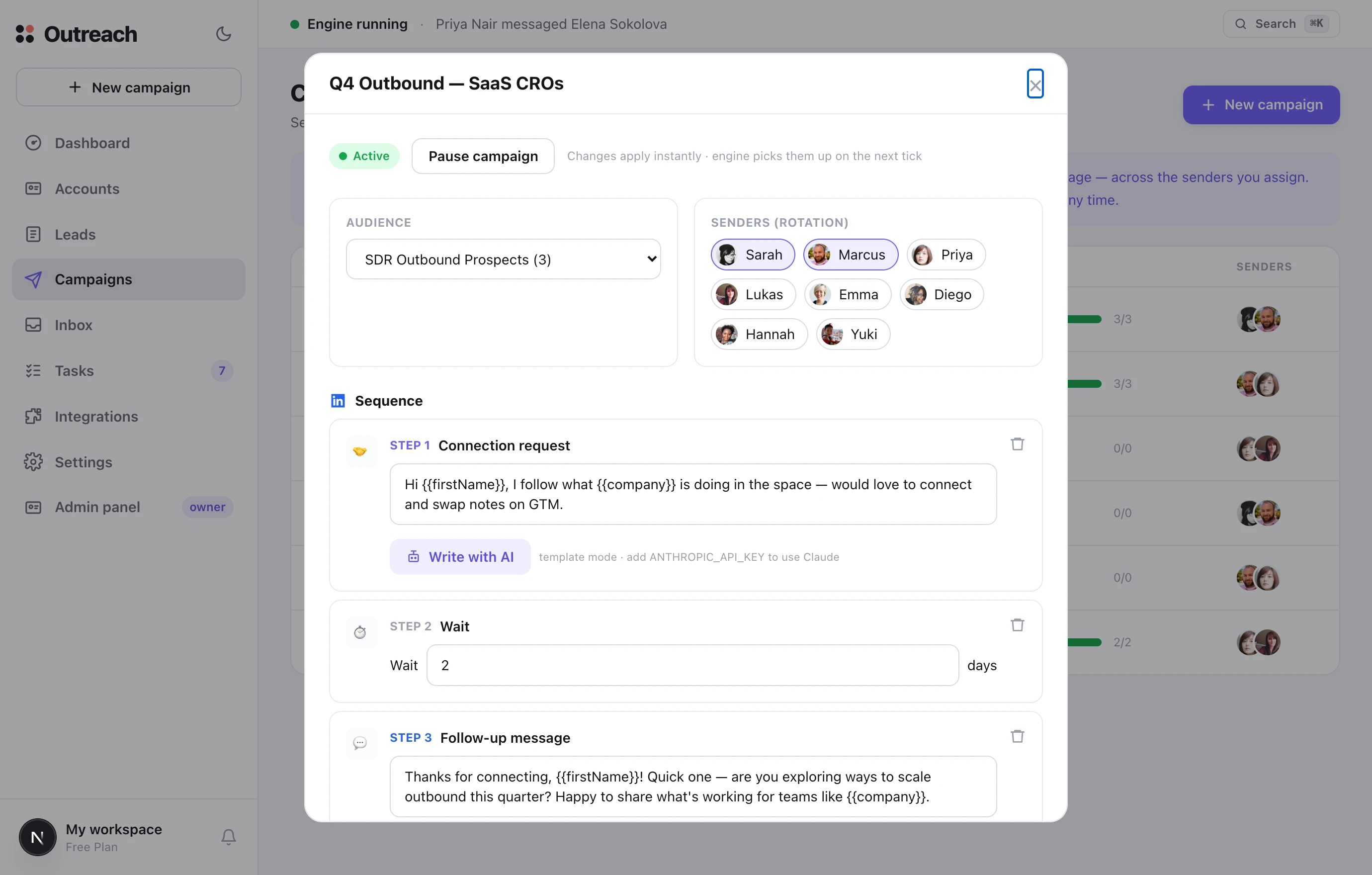TopClozer — Campaigns